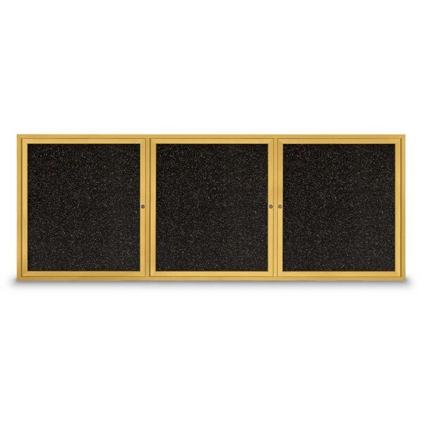 Sliding Door Indoor Enclosed Corkboard, 7